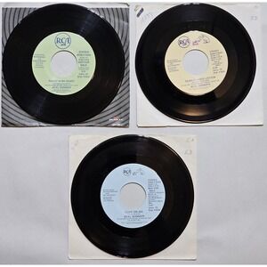 JO-EL SONNIER 45 RPM Vinyl Promo Record Lot,‎ Tear Stained Letter/Come On Joe...